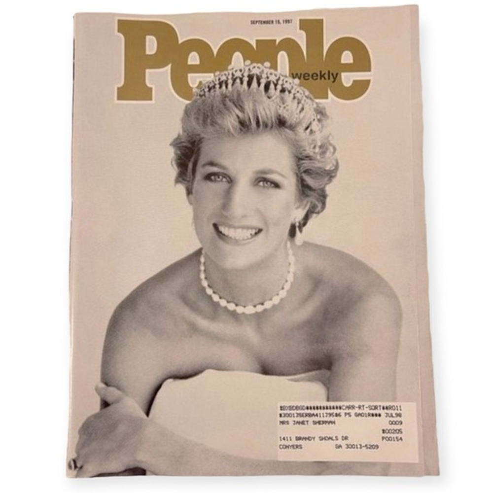 Vintage!  1997 People Magazine Princess Diana‎ Tribute